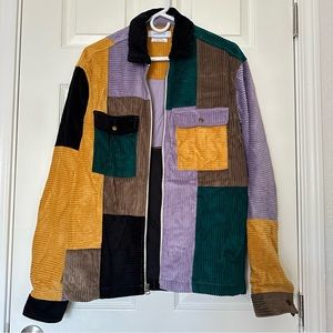 Urban Outfitters Corduroy Multi-colored Patch jackets with pockets